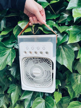 Cargar imagen en el visor de la galería, Ventilador Climatizador con pulverizador portátil
